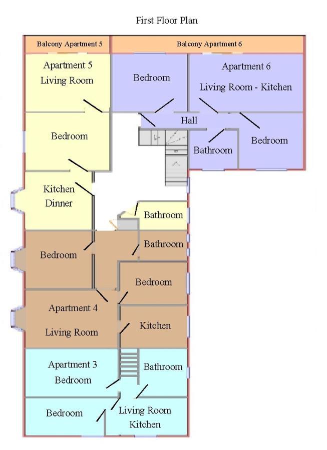Beach Court Holiday Apartments 스케그니스 외부 사진